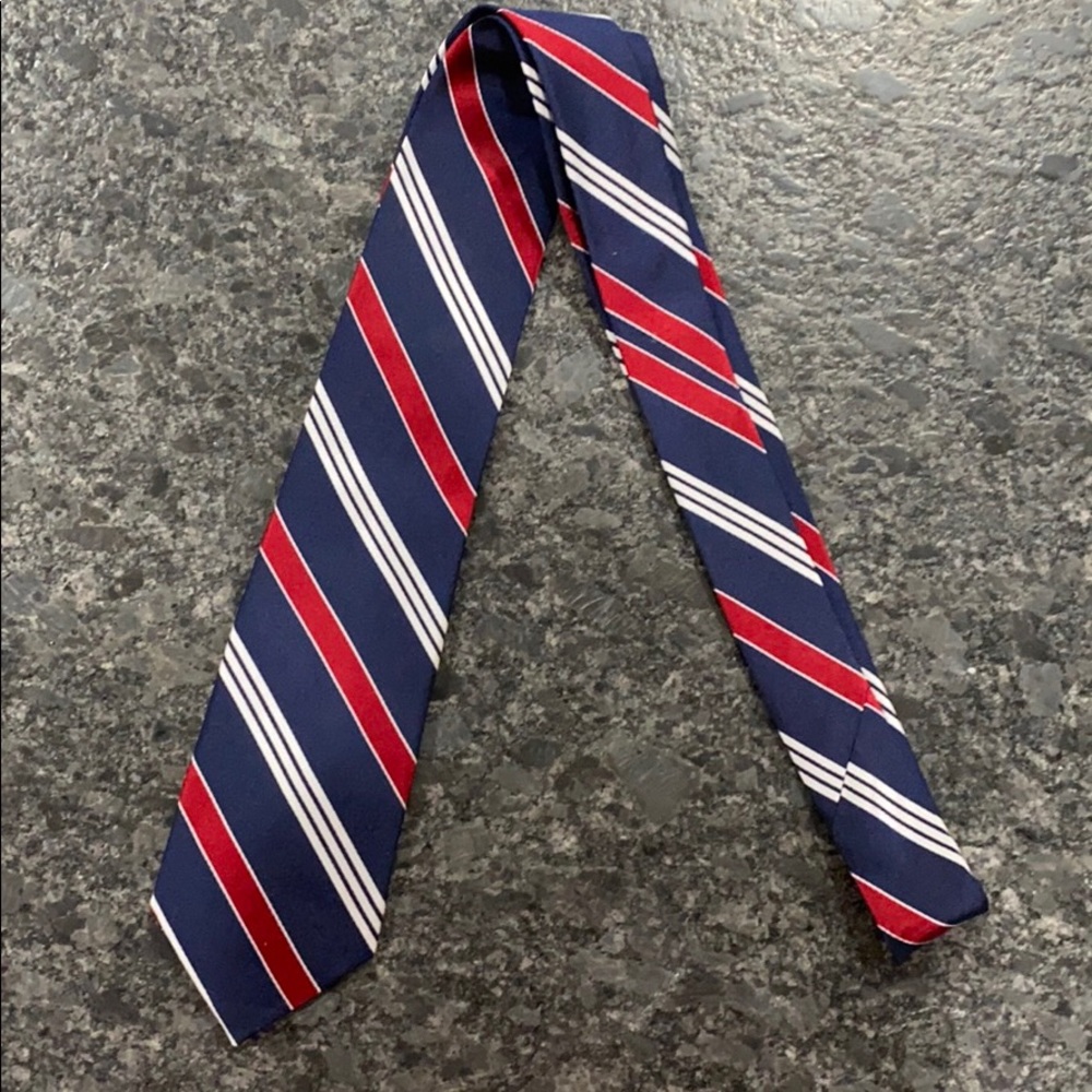 Men’s Polo Ralph Lauren Red, White, and Blue Tie!